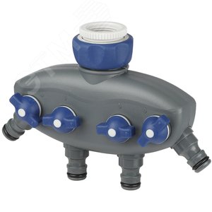 Распределитель четырехканальный, пластик (12/48/192) GWCG12-065