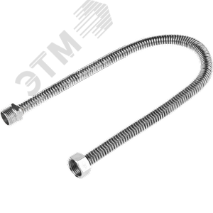 Подводка гибкая , Г-Ш шланг сильф SS 1/2', 1м