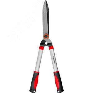 GRINDA GH-630, 630 мм, закаленные лезвия, антикор. покрытие, стальные рукоятки, кусторез (8-423551)