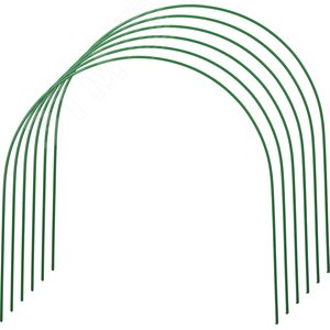GRINDA 2.0 м, стальные, покрытие ПВХ, 6 шт, дуги для парника (422309-100-070)