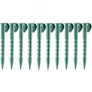 GRINDA 150 мм, 10 шт, первичный полипропилен, набор садовых колышков (8-422361-H10)