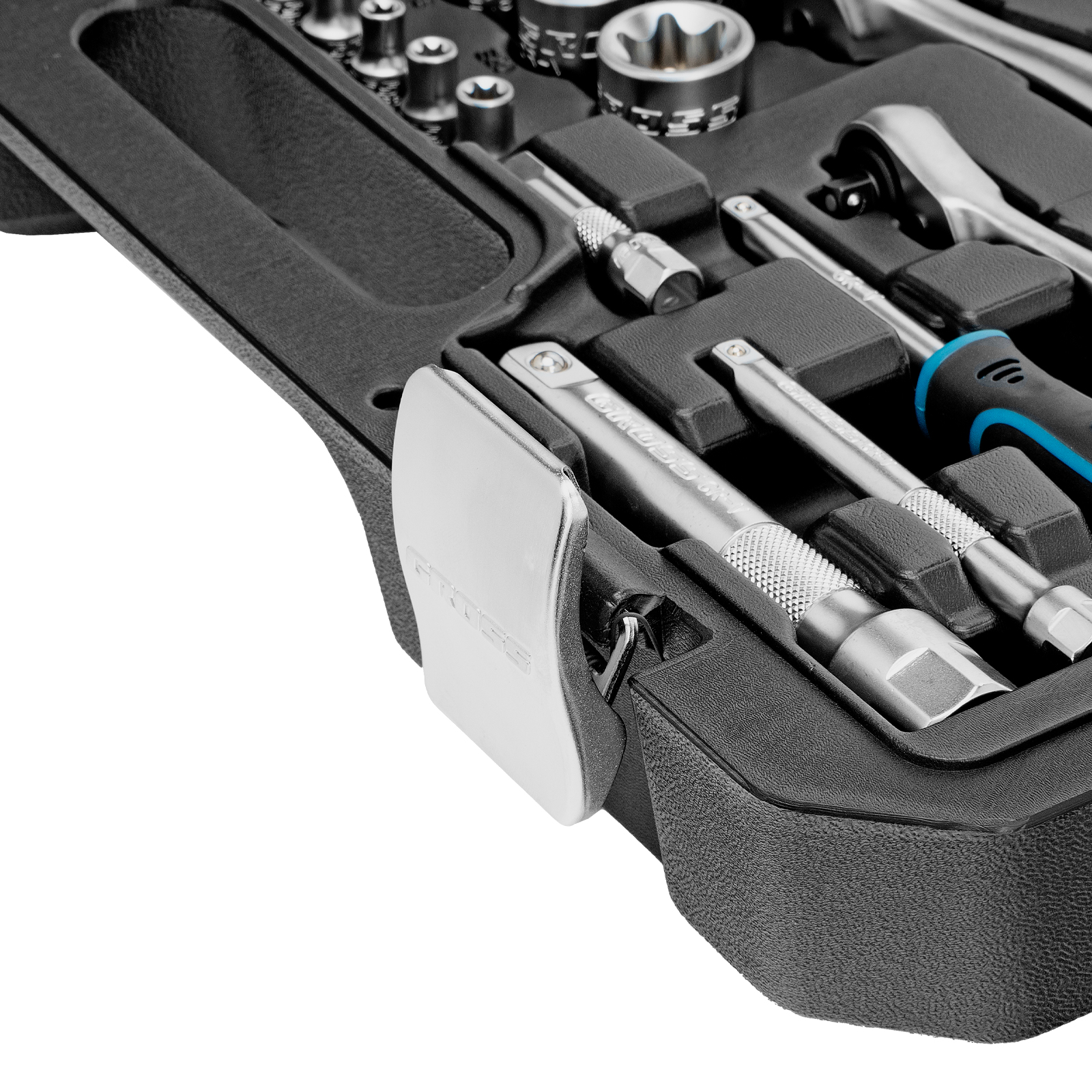 Набор инструментов, 1/4", 1/2", CrV, 120 зубьев, 109 предметов Gross