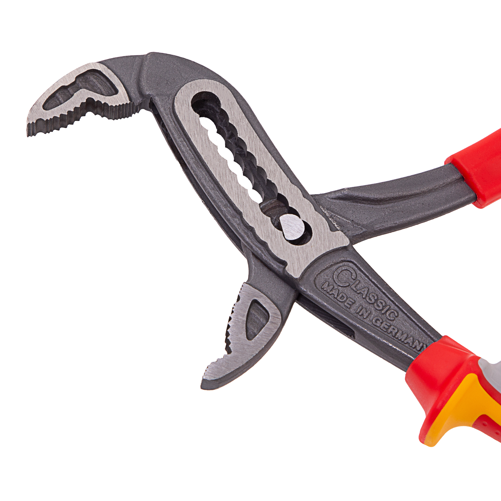 Клещи переставные, диэлектрические рукоятки до 1000 В, 240 мм Gross