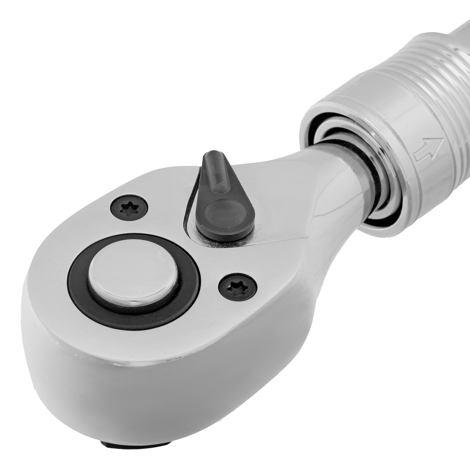 Ключ-трещотка телескопический 1/2", 305-445 мм, CrV, 72 зуба, с быстрым сбросом, хром Gross