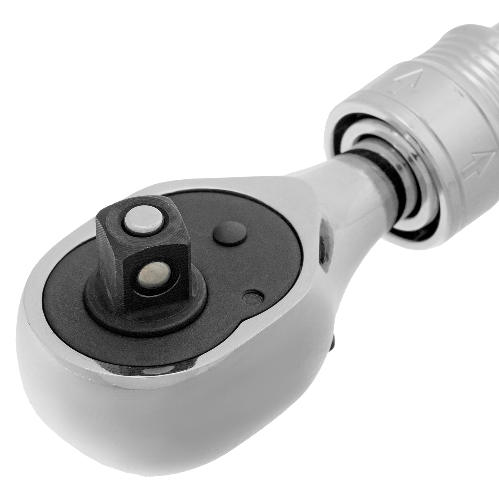 Ключ-трещотка телескопический 3/8", 215-315 мм, CrV, 72 зуба, с быстрым сбросом, хром Gross