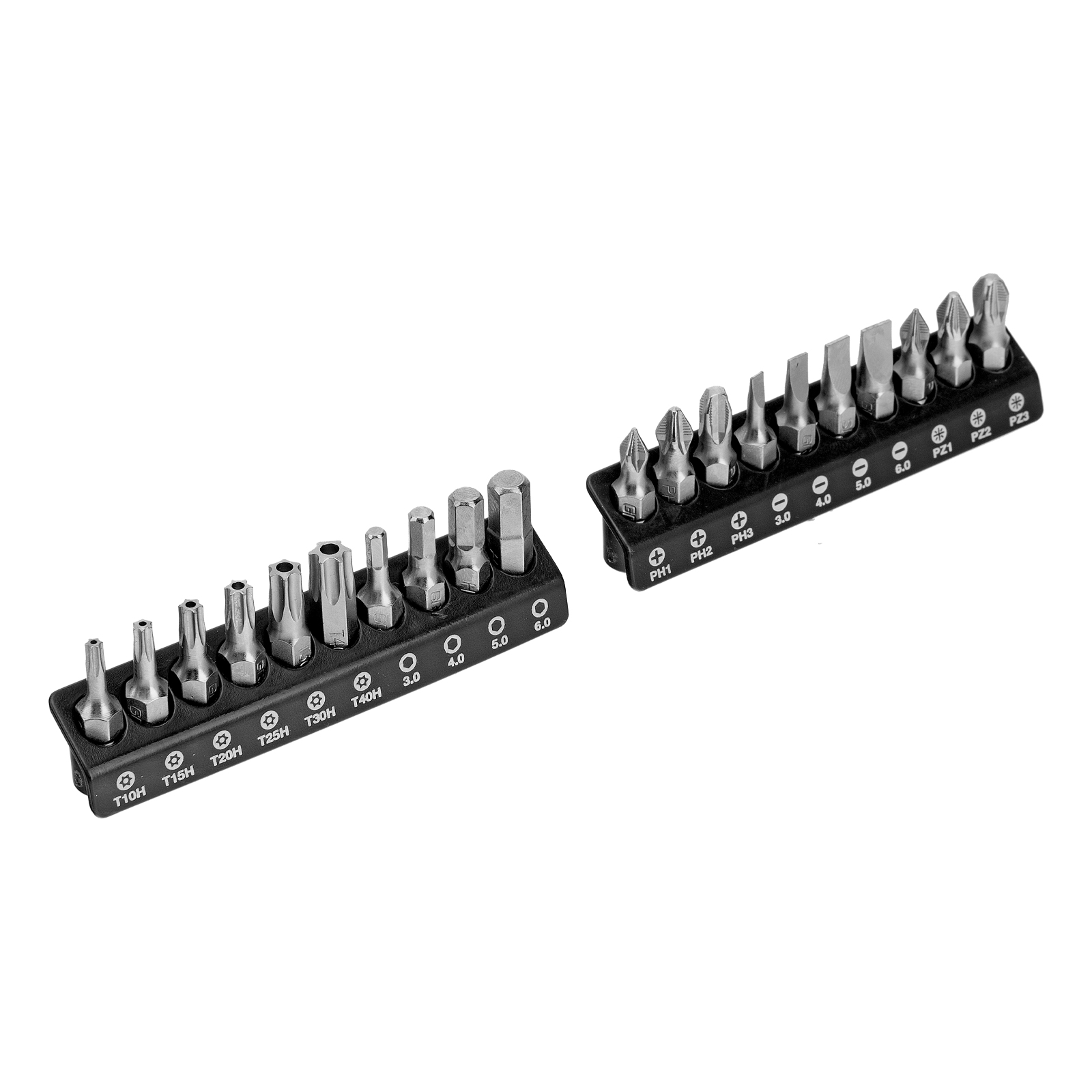 Набор торцевых головок, трещотка 120 зубьев, 1/4", CrV, 36 предметов Gross