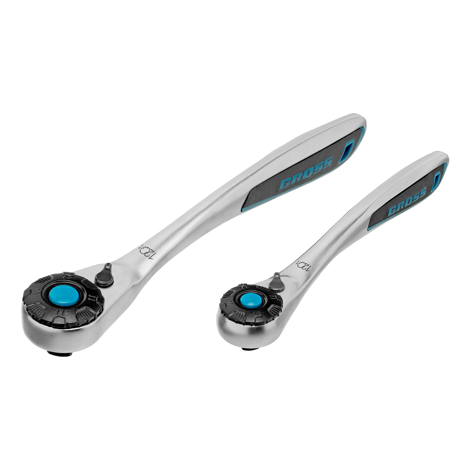 Набор инструментов, 1/4", 1/2", CrV, 120 зубьев, 115 предметов Gross