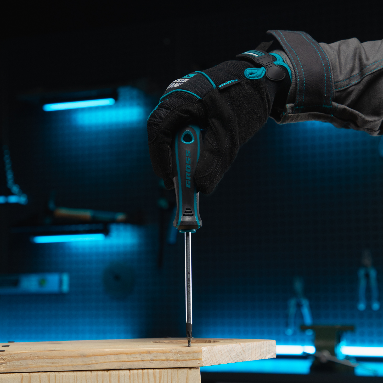 Набор инструментов, 1/4", 1/2", CrV, 120 зубьев, 115 предметов Gross