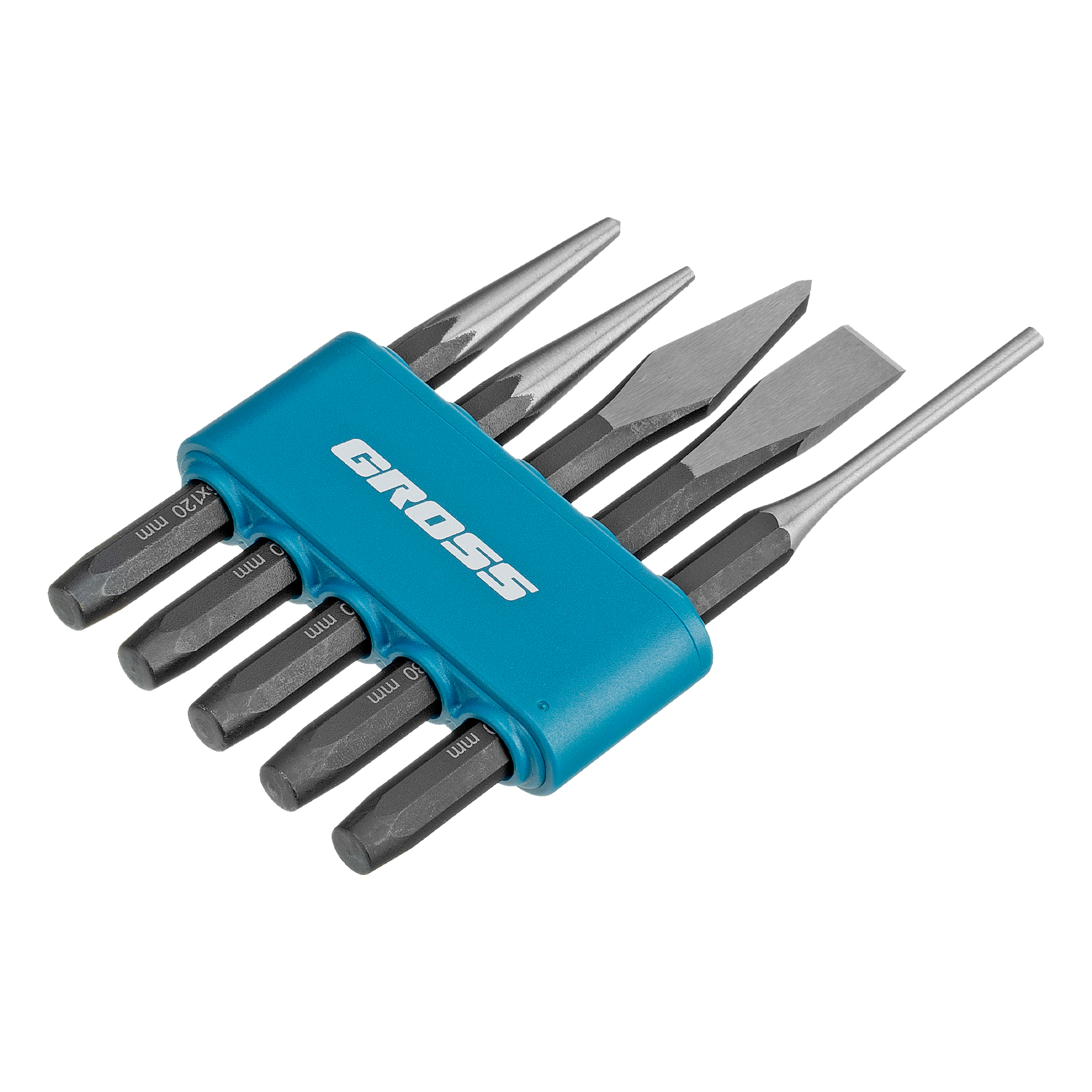 Набор инструментов, 1/4", 1/2", CrV, 120 зубьев, 115 предметов Gross