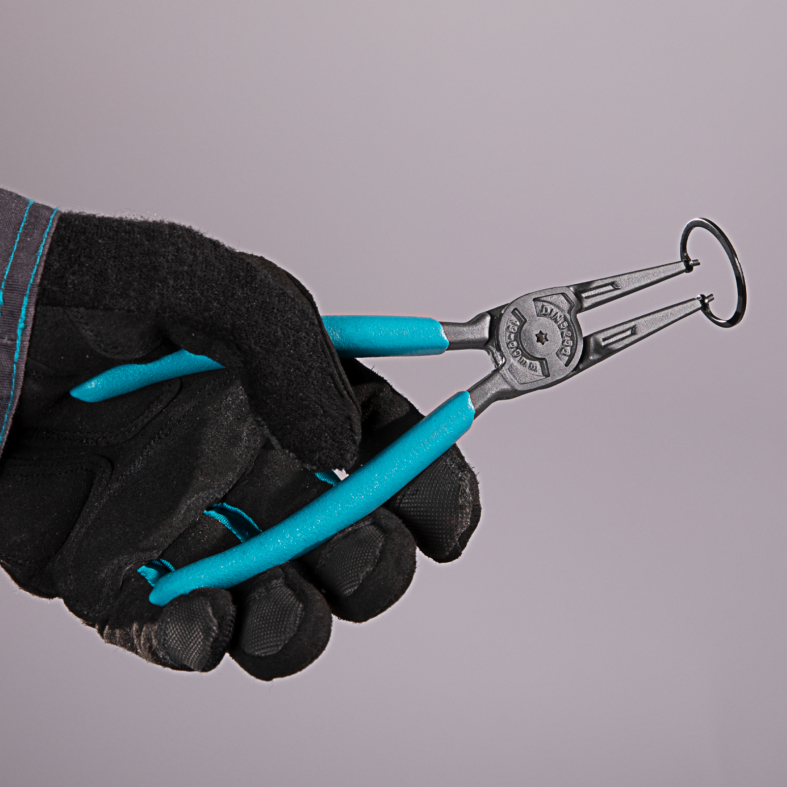 Съемник, 175 мм, для внутренних стопорных колец (19-60 мм) прямые губки (сжим) Gross