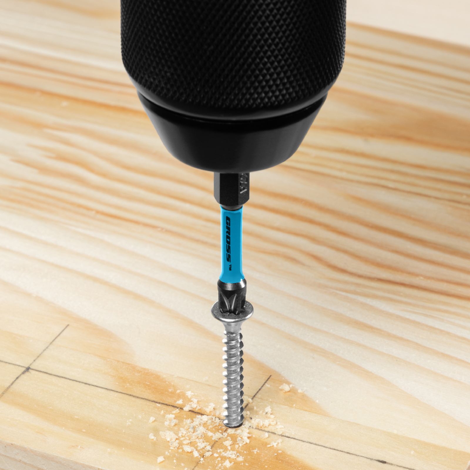 Бита торсионная PZ2 x 50 мм, для ударных шуруповертов, 10 шт. Gross