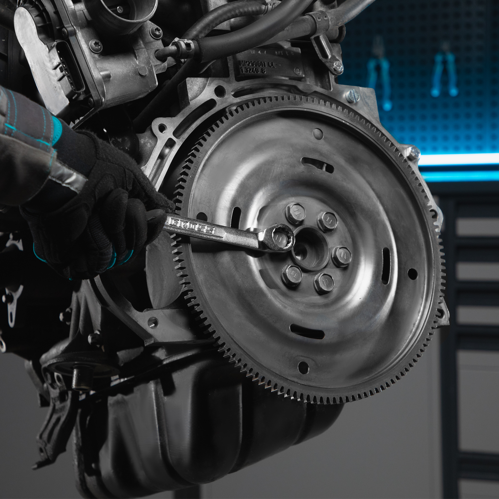 Набор инструментов, 1/4", 1/2", CrV, 120 зубьев, 76 предметов Gross