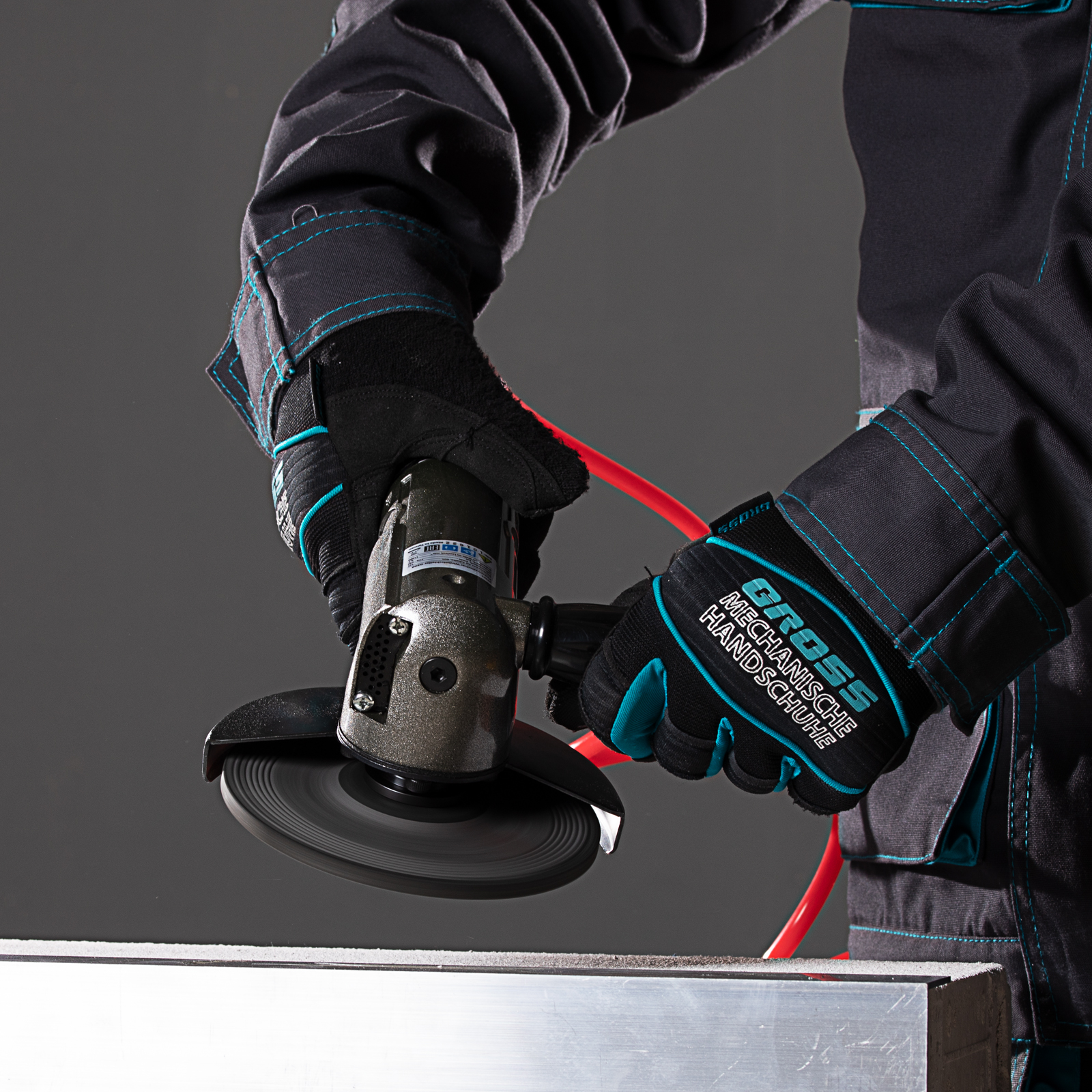 Угловая шлифовальная машина пневматическая G506.5", 11000 об/мин Gross