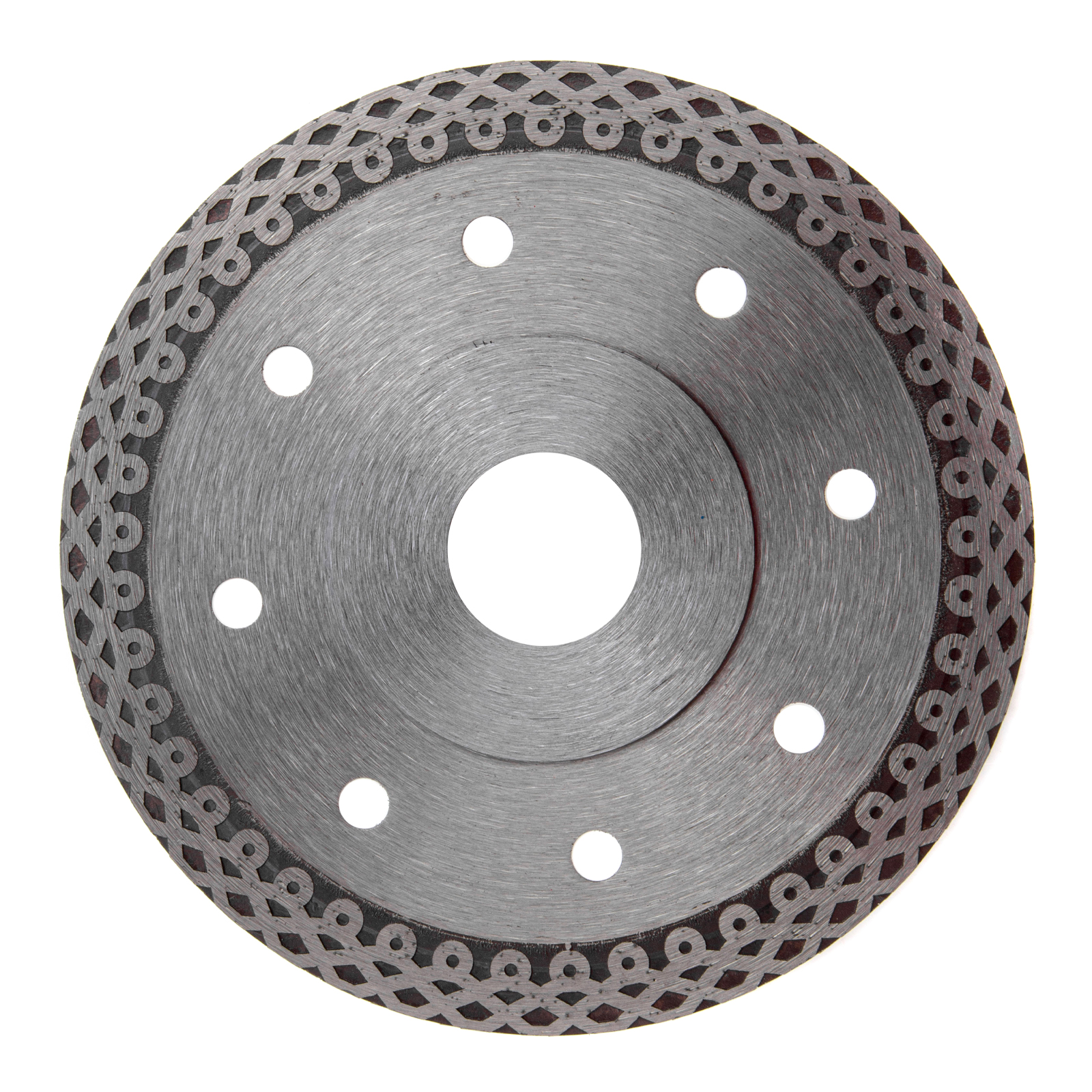 Диск алмазный, 115 х 22.2 мм, тонкий, сплошной (Jaguar) мокрая резка Gross