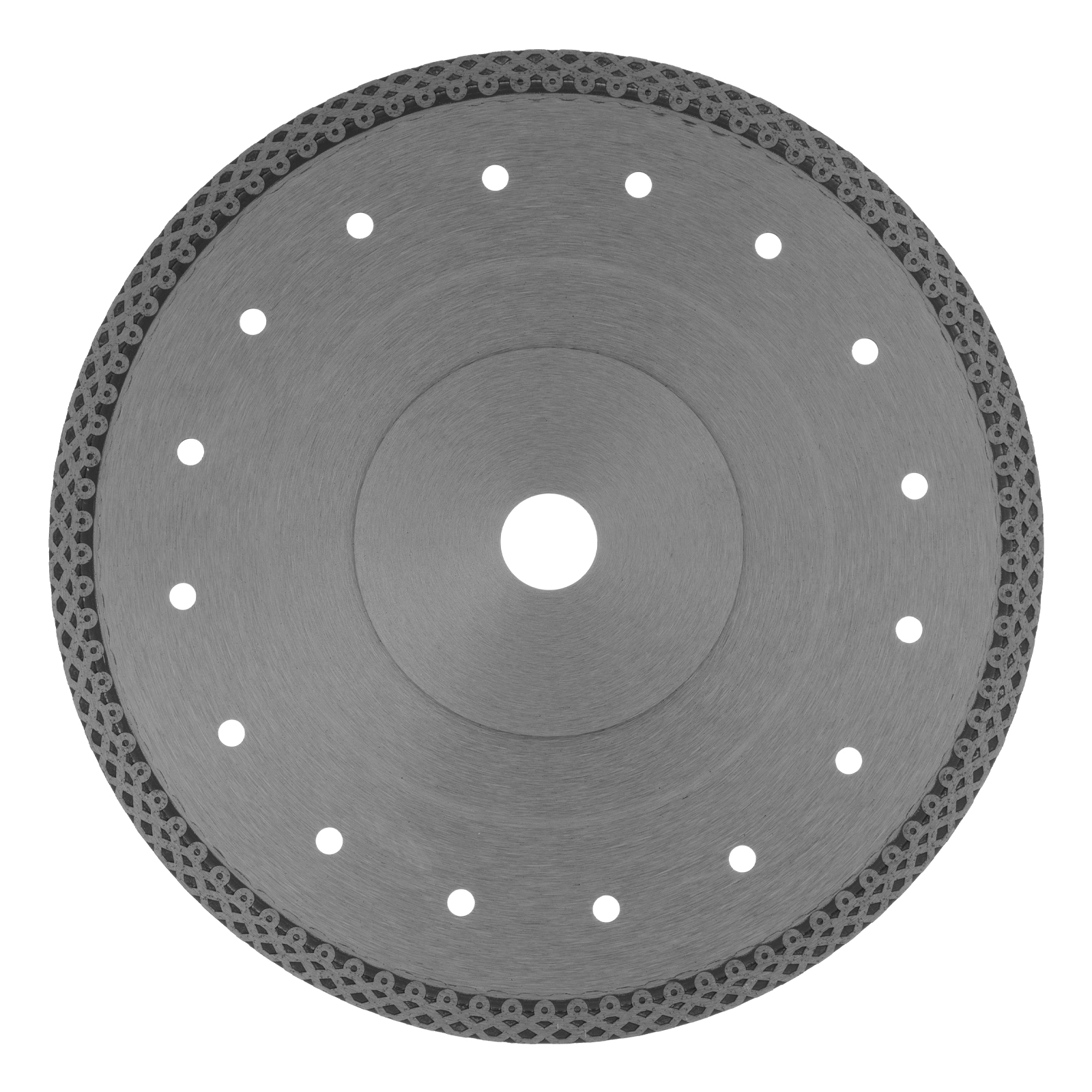 Диск алмазный, 230 х 22.2 мм, тонкий, сплошной (Jaguar) мокрая резка Gross