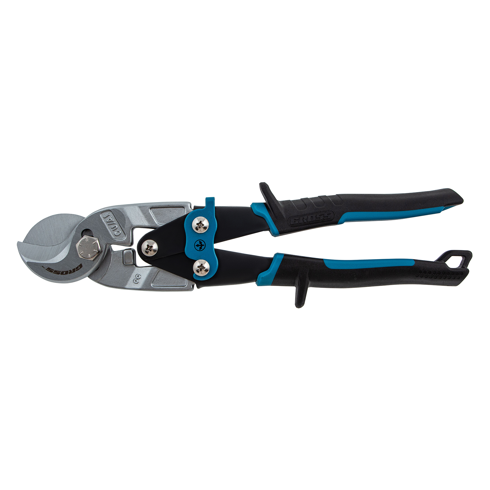 Кабелерез "Piranha", 240 мм, двухкомпонентные рукоятки, D кабеля до 14 мм, сечение 14 мм2 Gross