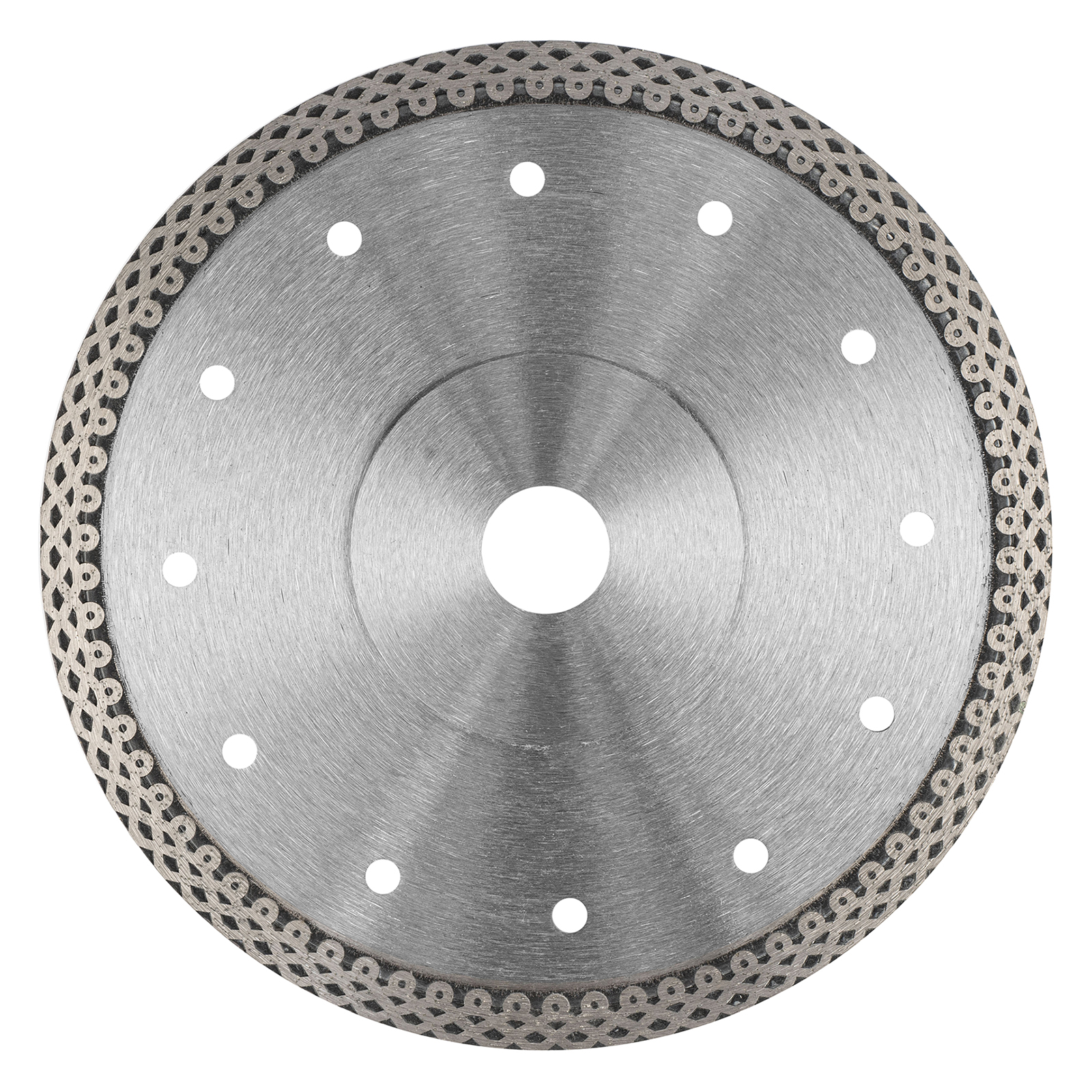 Диск алмазный, 180 х 22.2 мм, тонкий, сплошной (Jaguar) мокрая резка Gross