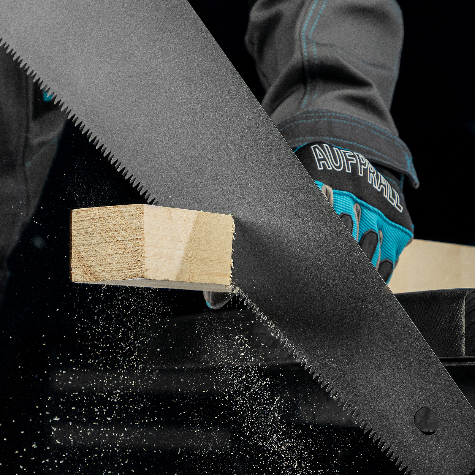 Ножовка по дереву "PIRANHA", 500 мм, 7 TPI, 3D-зуб, тефлоновое покрытие полотна, двухкомпонентная рукоятка Gross