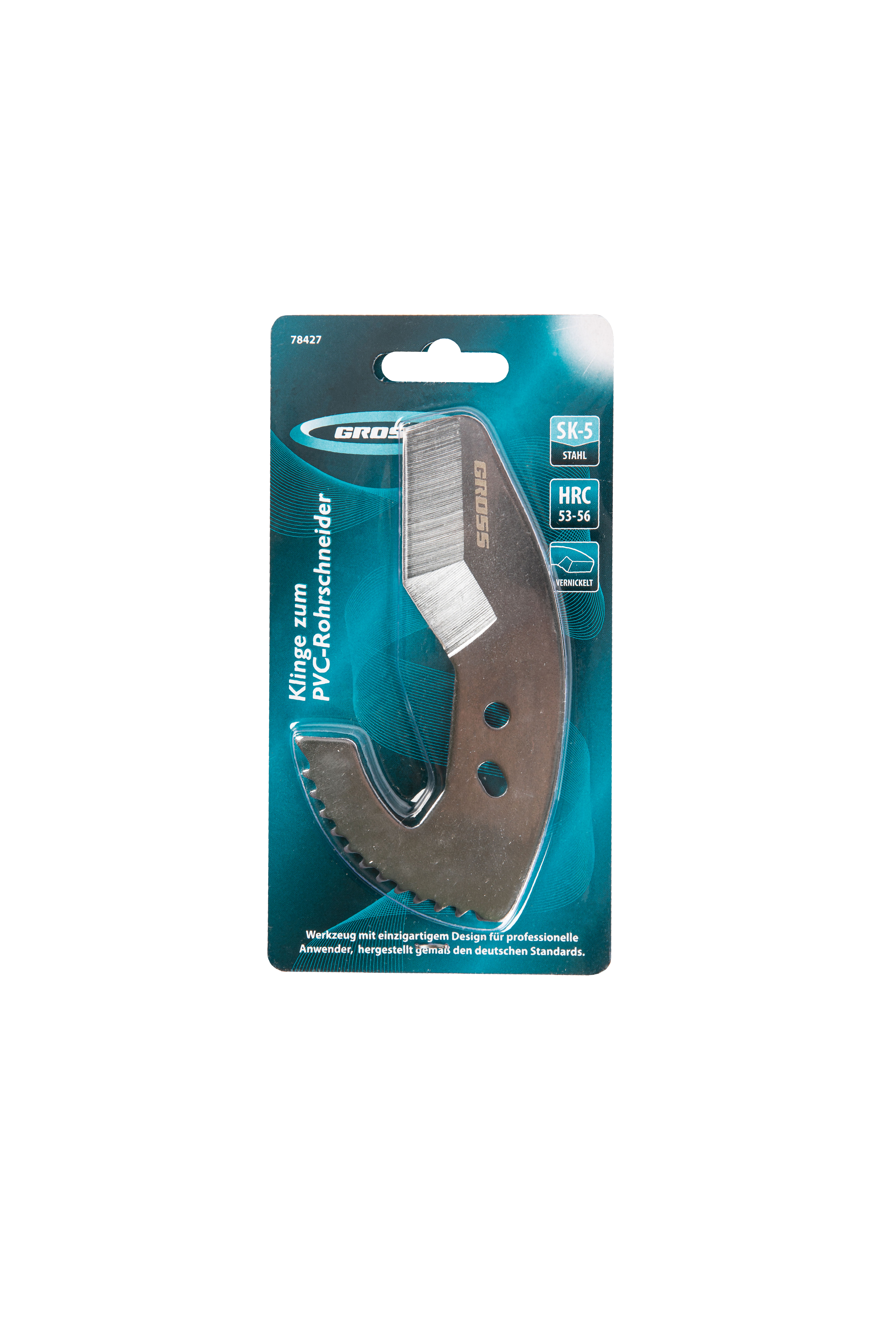 Лезвие для ножниц по изделиям из ПВХ D-42mm (арт.78426) Gross