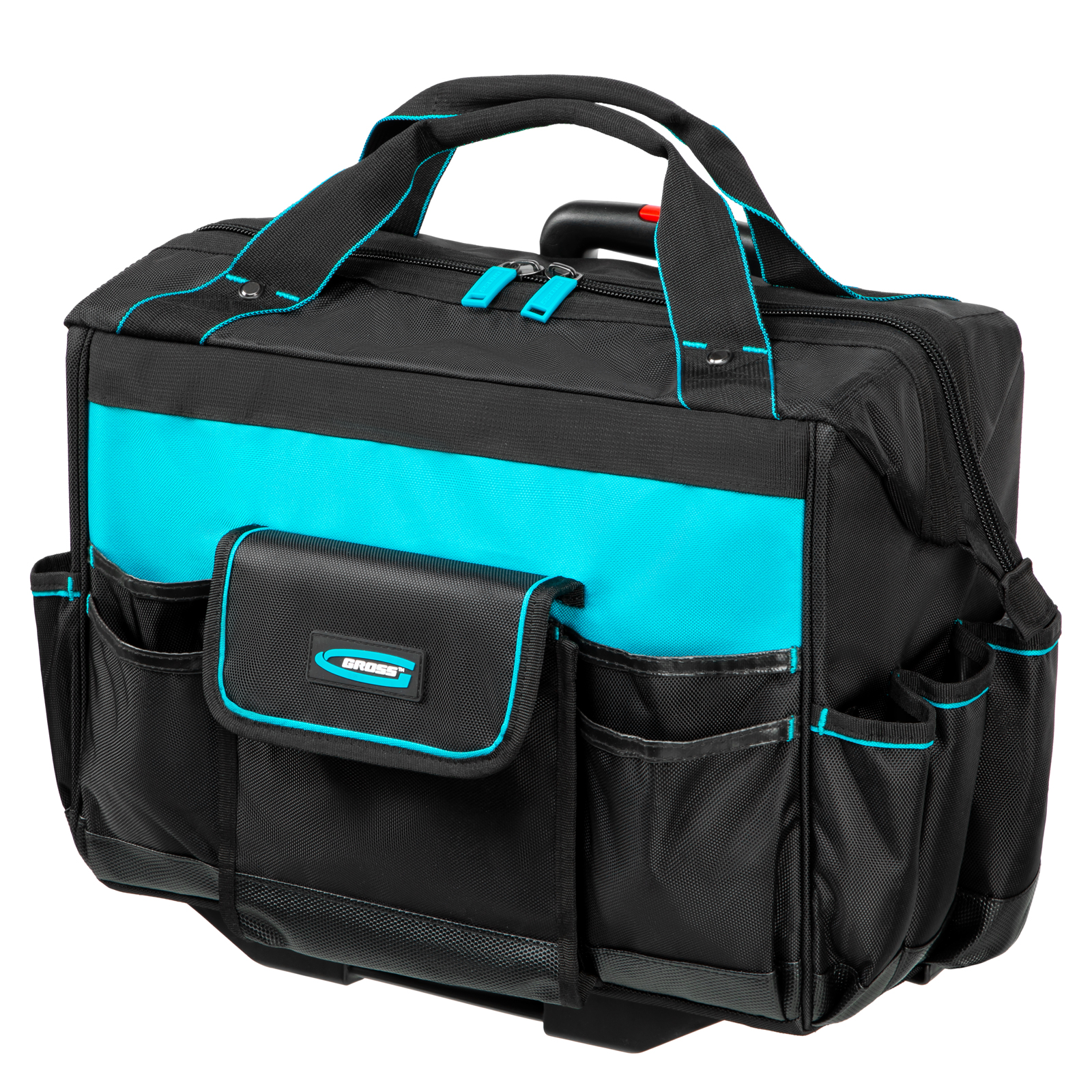 Сумка для инструмента, 460х240х340мм, выдвижная рукоятка, колеса Gross