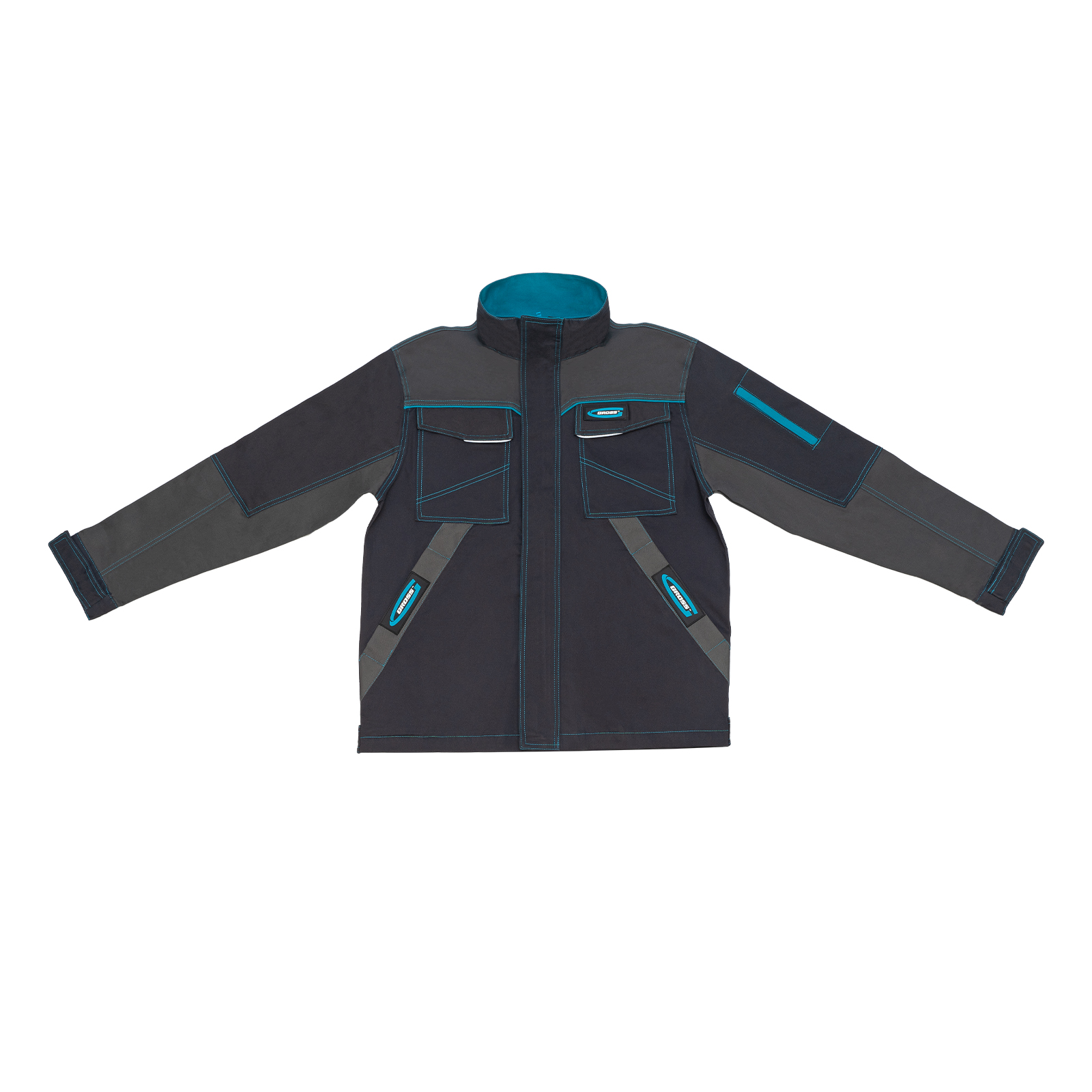 Куртка профессиональная рабочая, 97% хлопок 3% спандекс, XXXL Gross