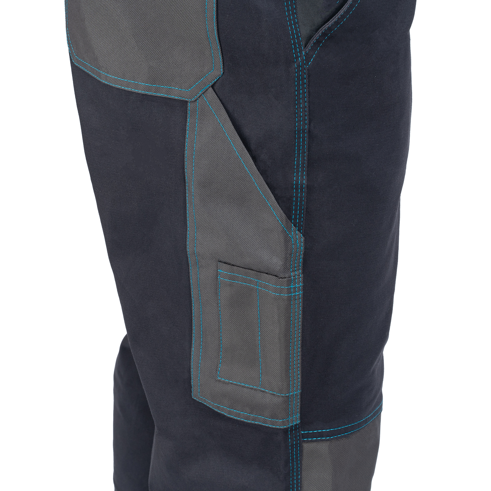 Брюки профессиональные рабочие, 97% хлопок 3% спандекс, L Gross