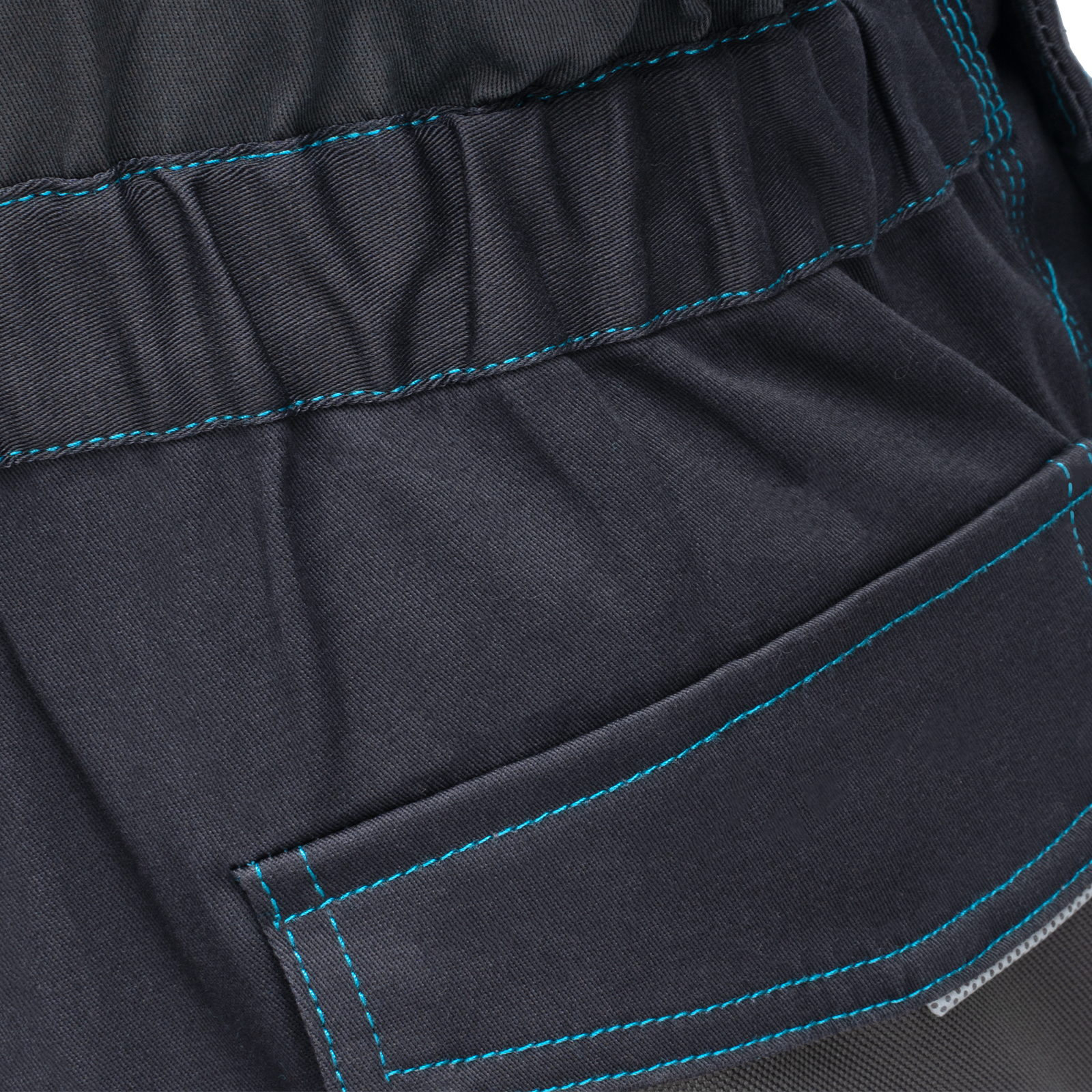 Полукомбинезон профессиональный рабочий, 97% хлопок 3% спандекс, XL Gross