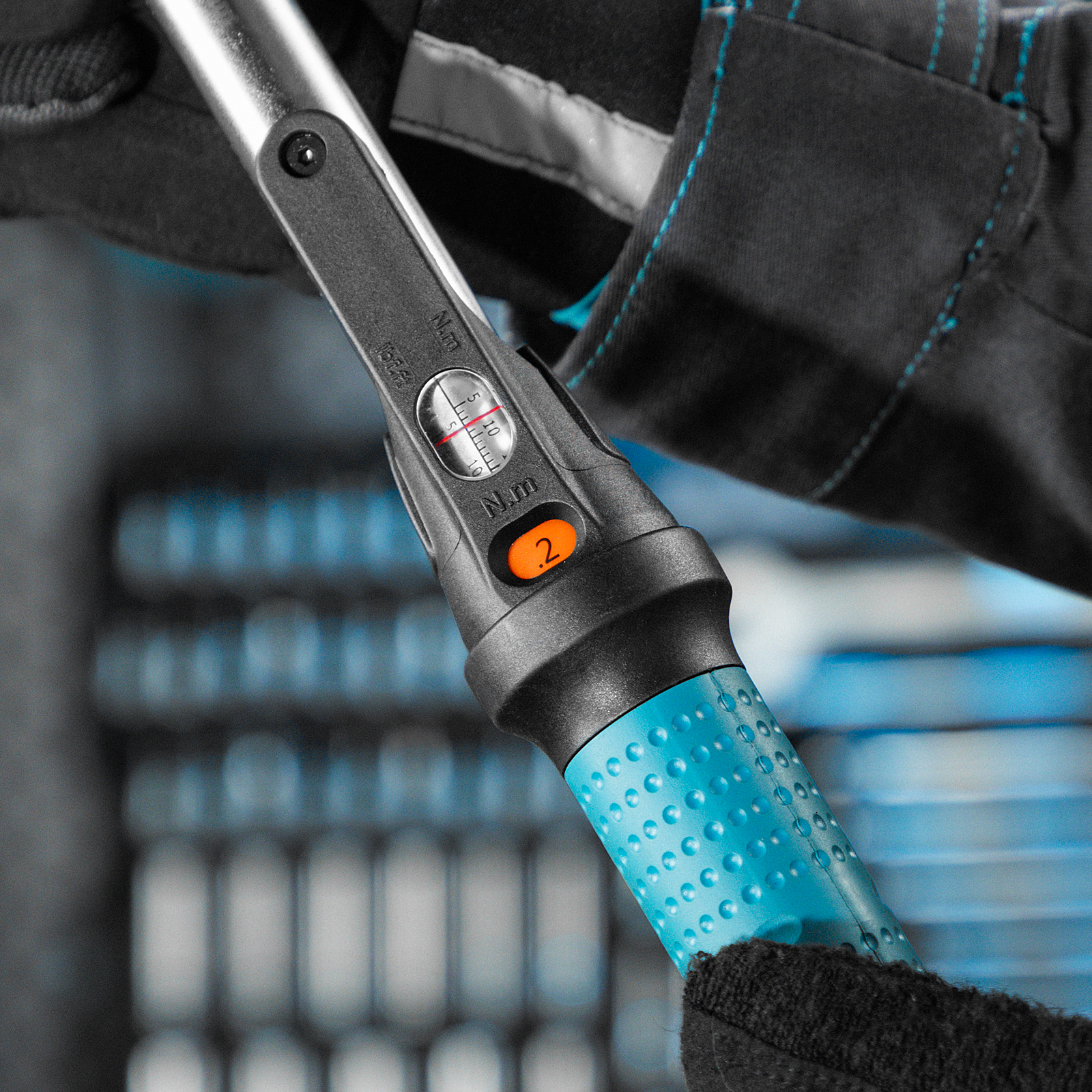 Ключ динамометрический, 5-25 Нм, 1/4", CrV  Gross