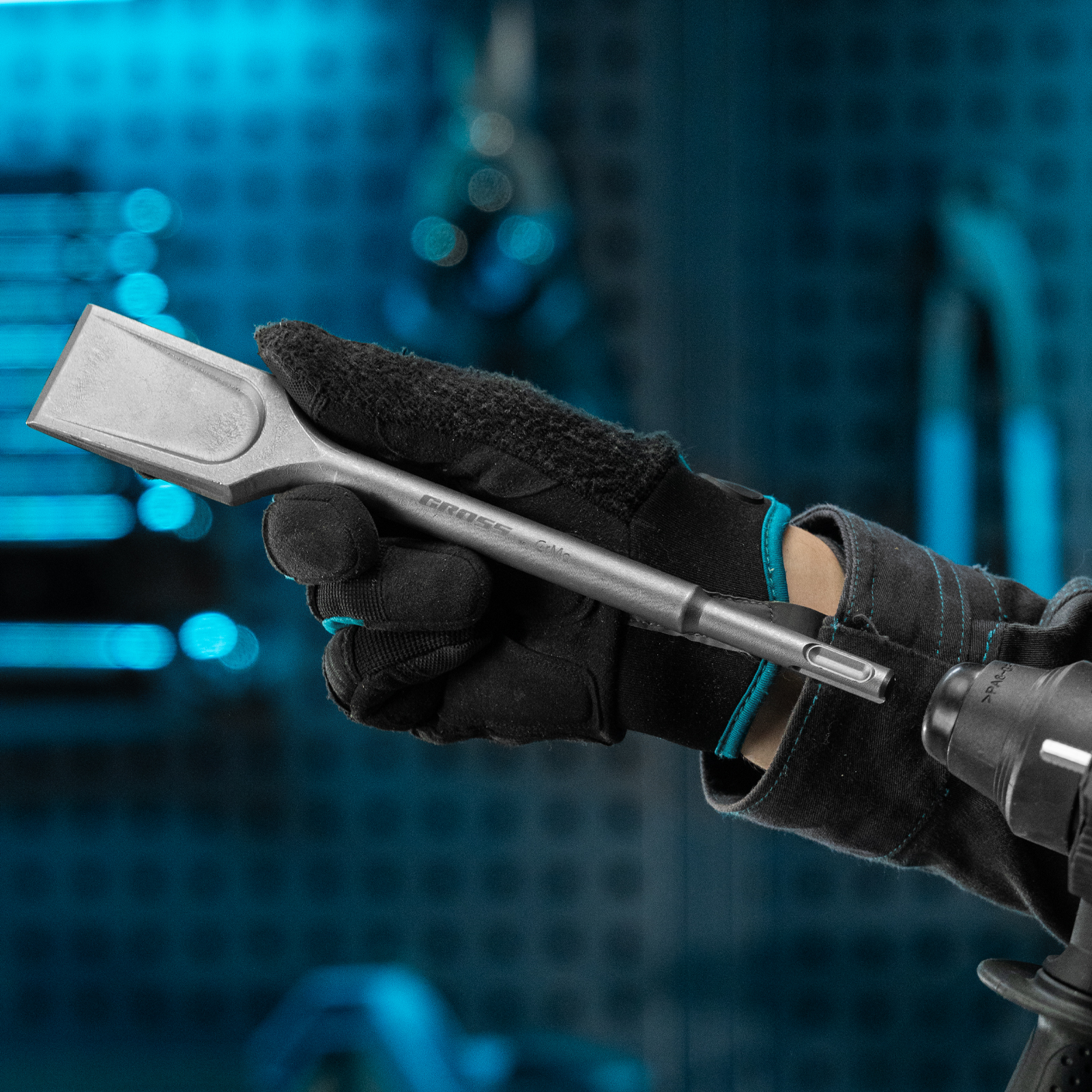 Зубило лопаточное 40 х 250мм, CrMo, SDS PLUS Gross