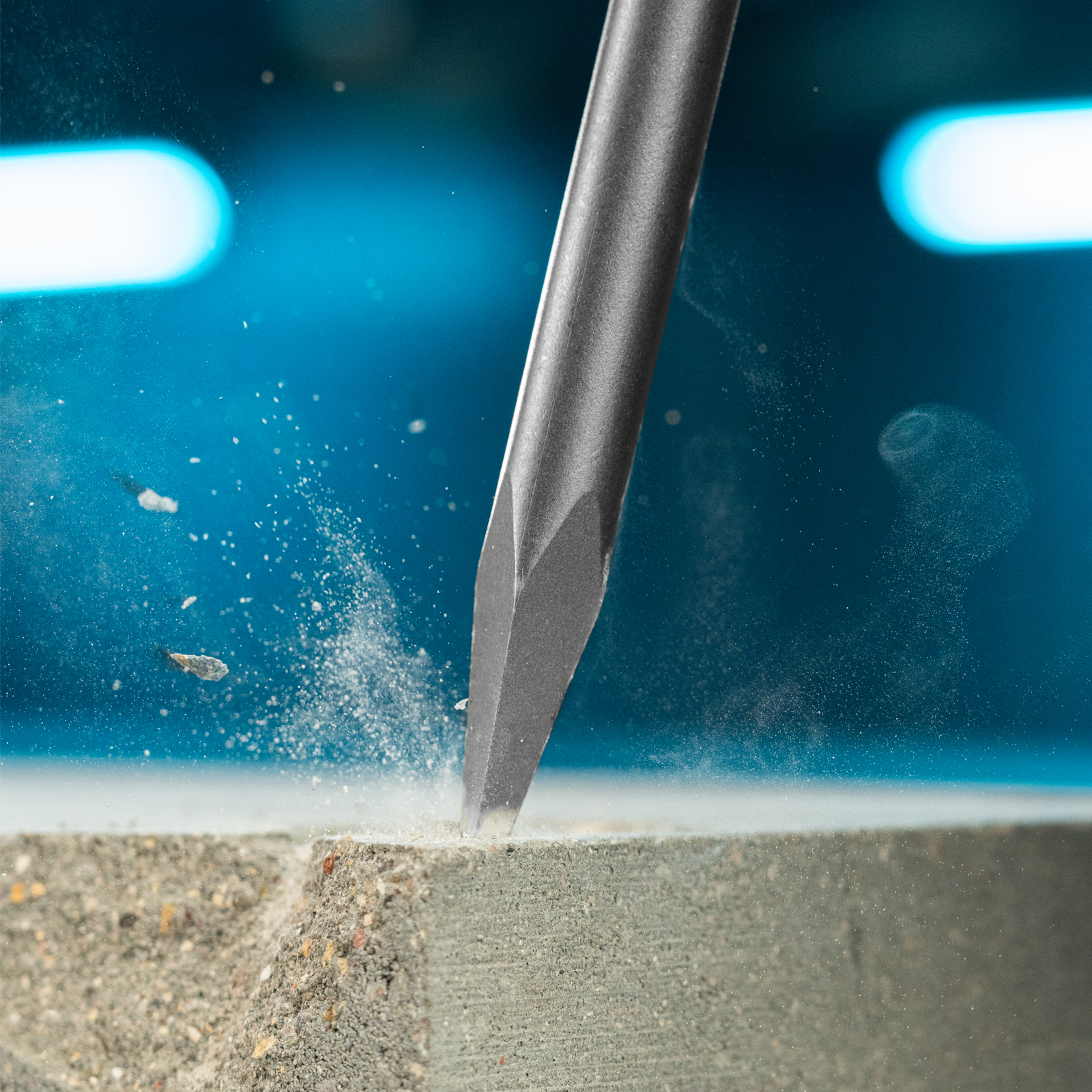 Зубило пикообразное 250мм, CrMo, SDS PLUS Gross