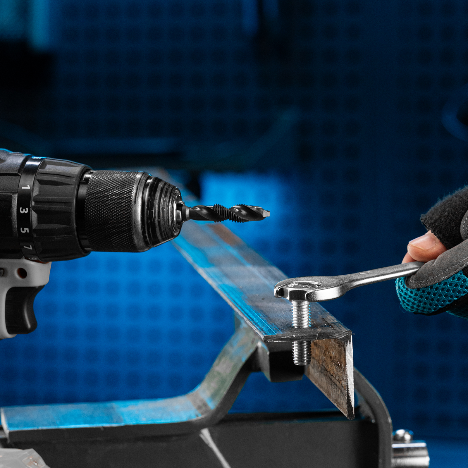 Сверло-метчик М10 х 1,25 мм, Co5%// Gross