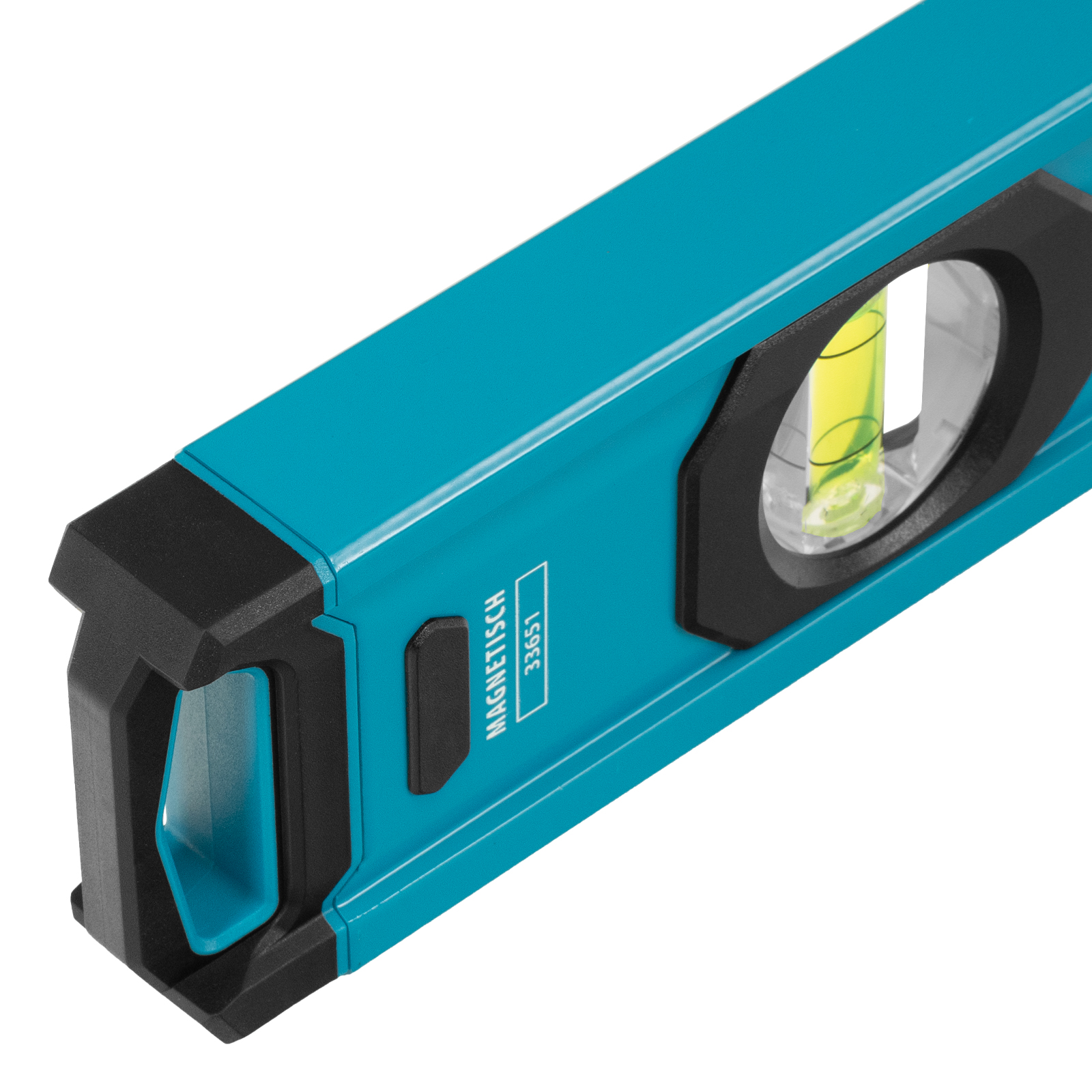 Уровень алюминиевый, магнит., фрезерованный, 3 глазка, 0,5 мм/м, 600 мм Gross