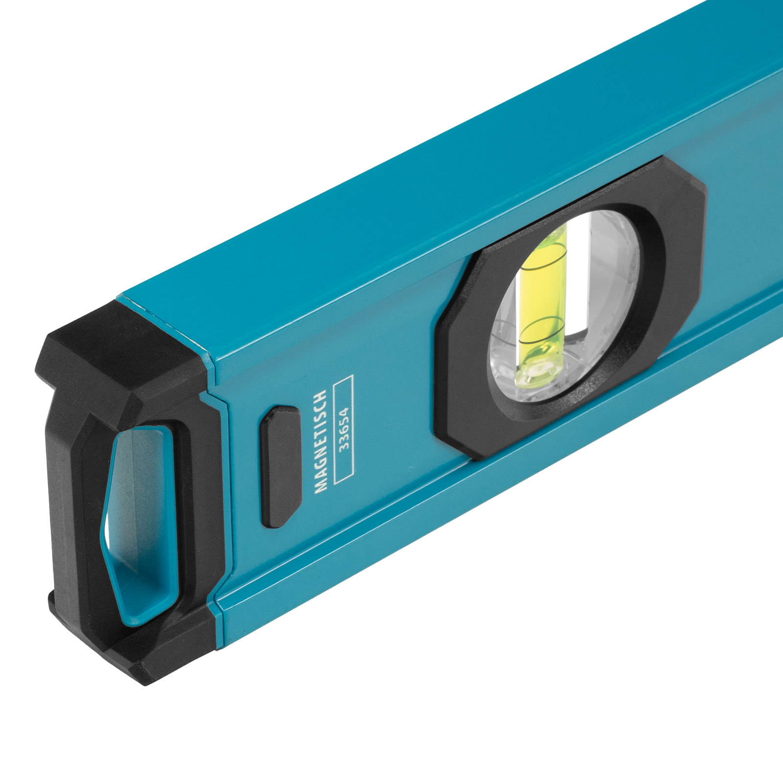 Уровень алюминиевый, магнит., фрезерованный, 3 глазка, 0,5 мм/м, 1200 мм Gross