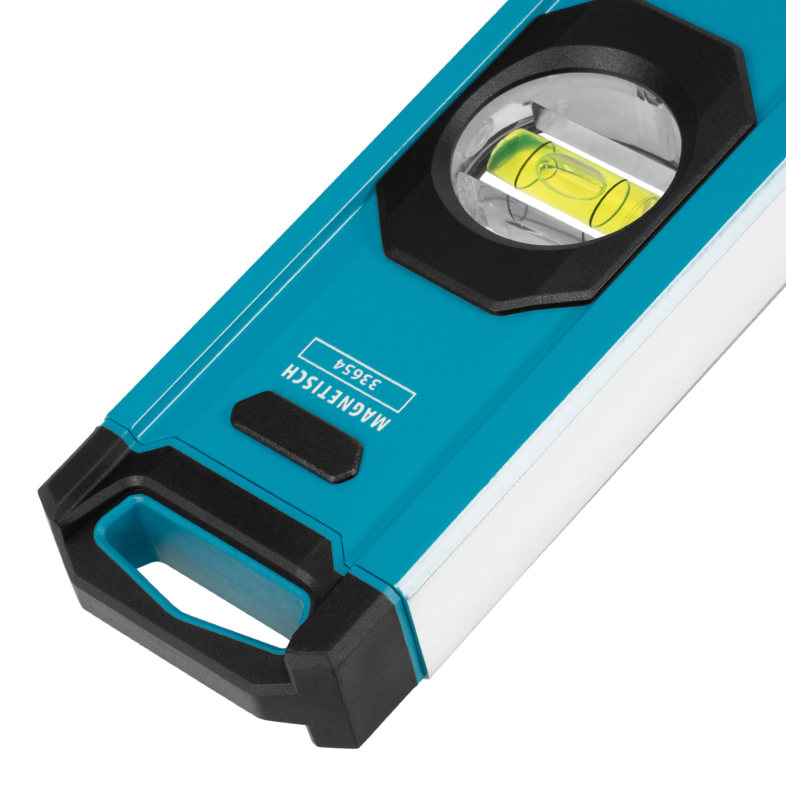 Уровень алюминиевый, магнит., фрезерованный, 3 глазка, 0,5 мм/м, 1200 мм Gross