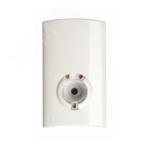 Извещатель охранный поверхностный звуковой Акустический, 2-х канальный, 12 м, 170°, U-пит.9...16В, I-потр.18.7мА (мах), t-раб.-30...+50°С, 87х52х24 мм