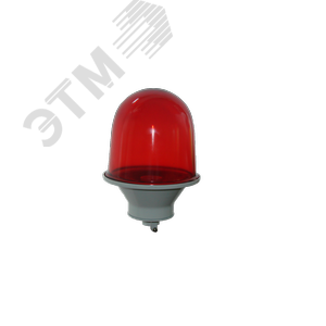 Прибор светосигнальный ЗОМ-Н красный IP53 95Вт Лампа накаливания. Крепление на трубу