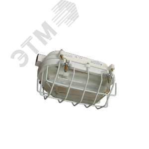 Светильник общепромышленный Луч 100-01 с решеткой 100Вт Лампа накаливания