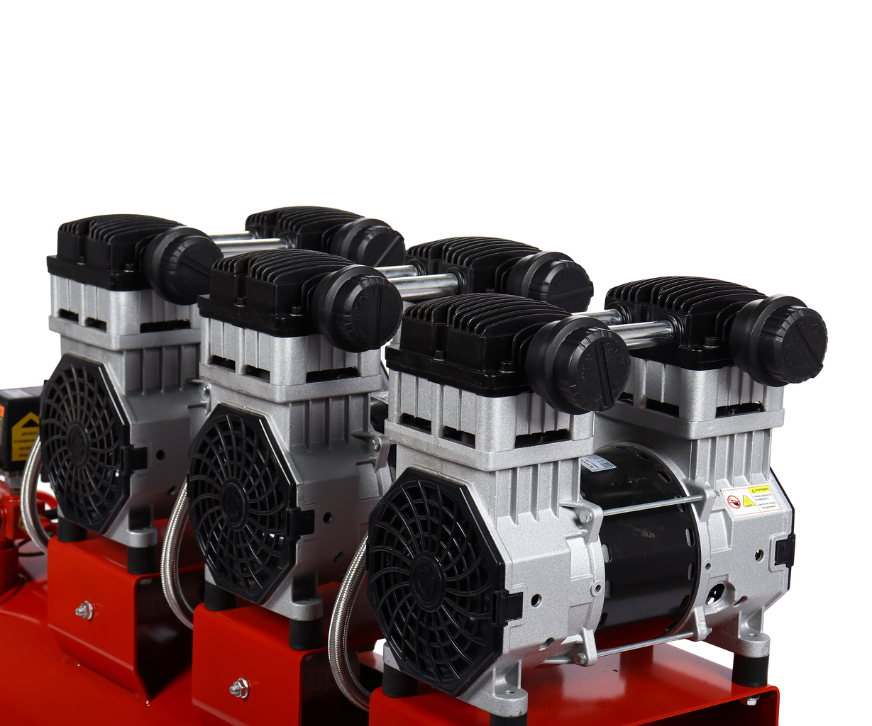 Компрессор пневматический 220В 4.5кВт 8атм. 420л/мин. ресивер-153л поршневой безмасляный GTE