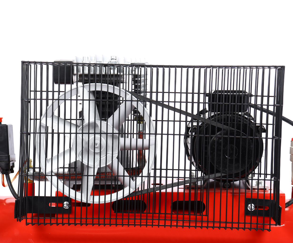 Компрессор пневматический 380В 3.0кВт 8атм. 300л/мин. ресивер-100л поршн. ремен. одноступенчатый GTE