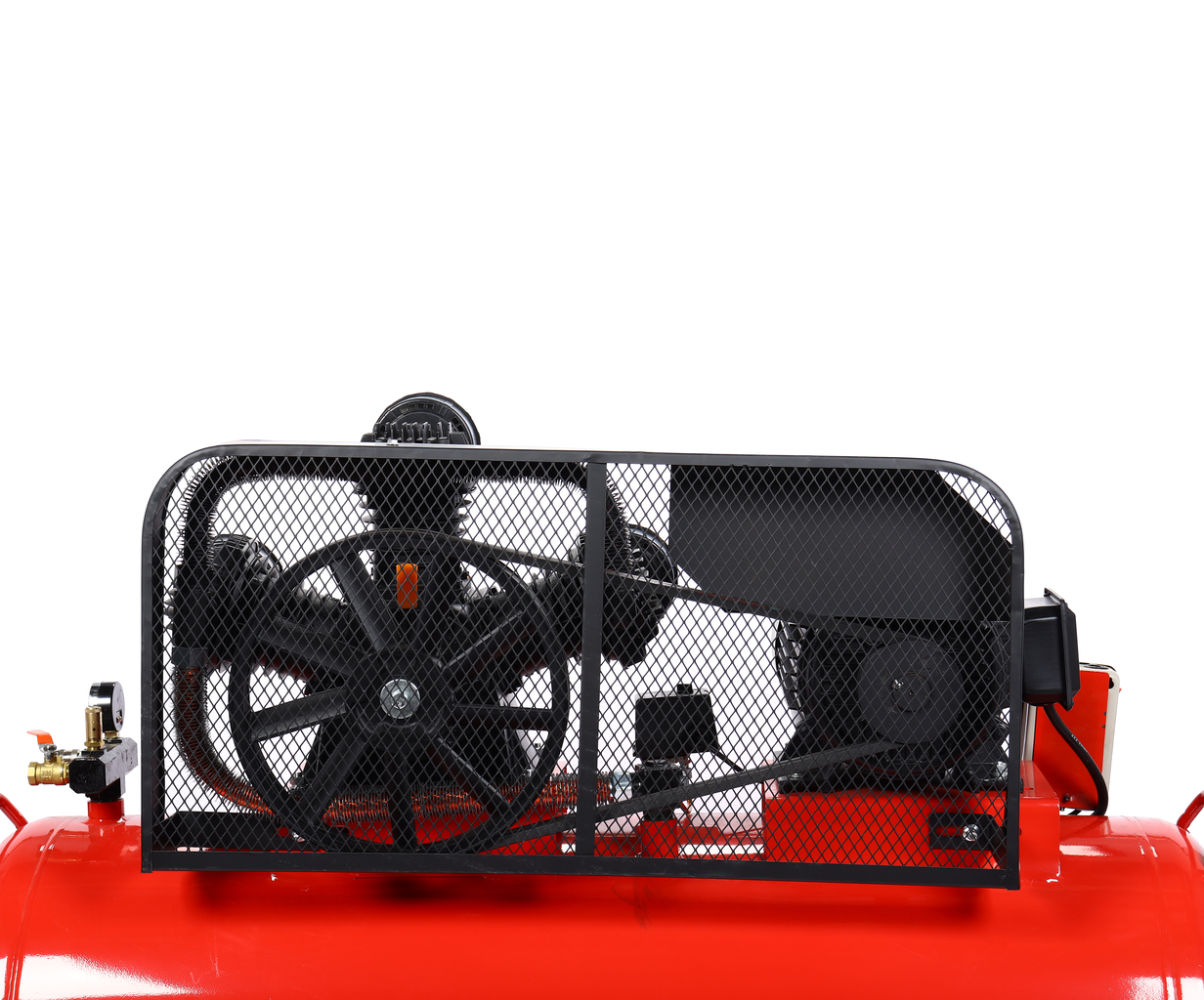 Компрессор пневматический 380В 7.5кВт 10атм. 1000л/мин. ресивер-300л поршневой ременной GTE