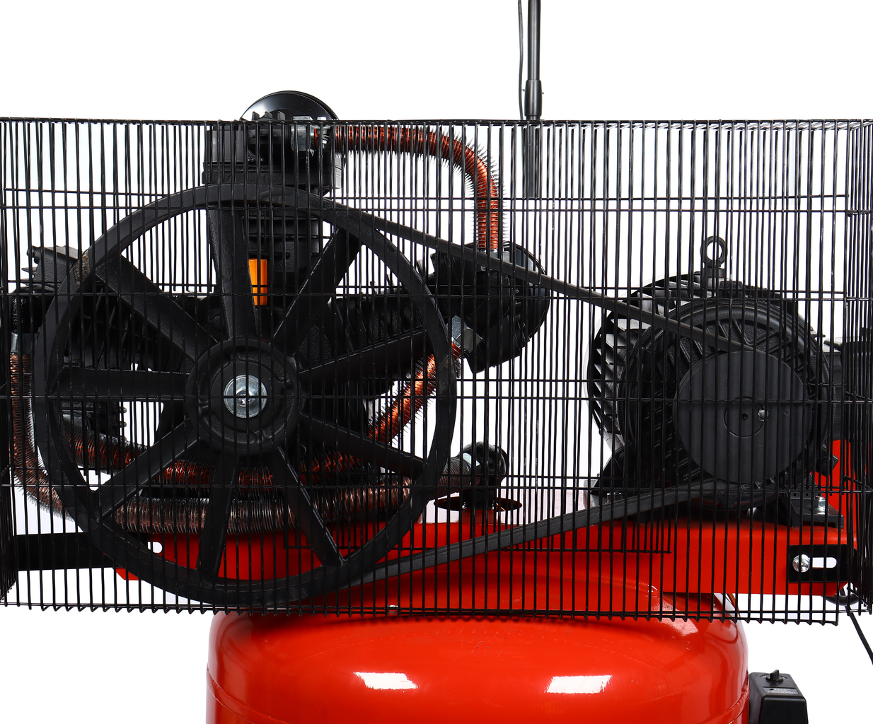 Компрессор пневматический 380В 7.5кВт 16атм. 700л/мин. ресивер-300л поршн. ременной вертикальный GTE