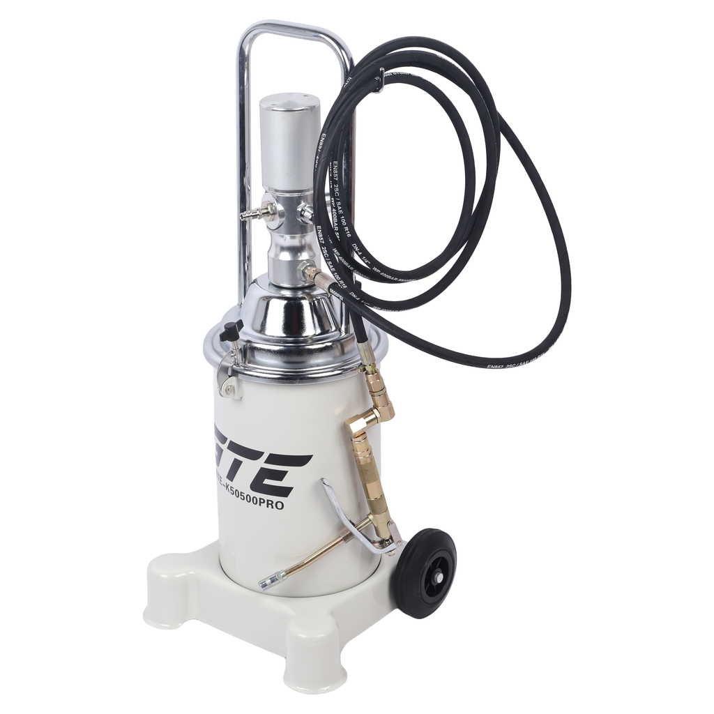 Нагнетатель смазки (солидолонагнетатель) пневматический 13кг GTE