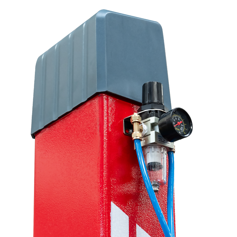 Подъемник электрогидравлический 4т 190-1900мм 4-х стоечный 380В (ручной спуск) GTE