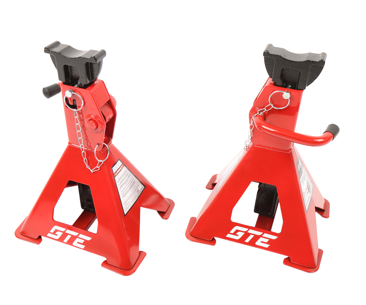 Стойка ремонтная 4т h=340-510мм 2 шт с быстрым подъемом штока GTE