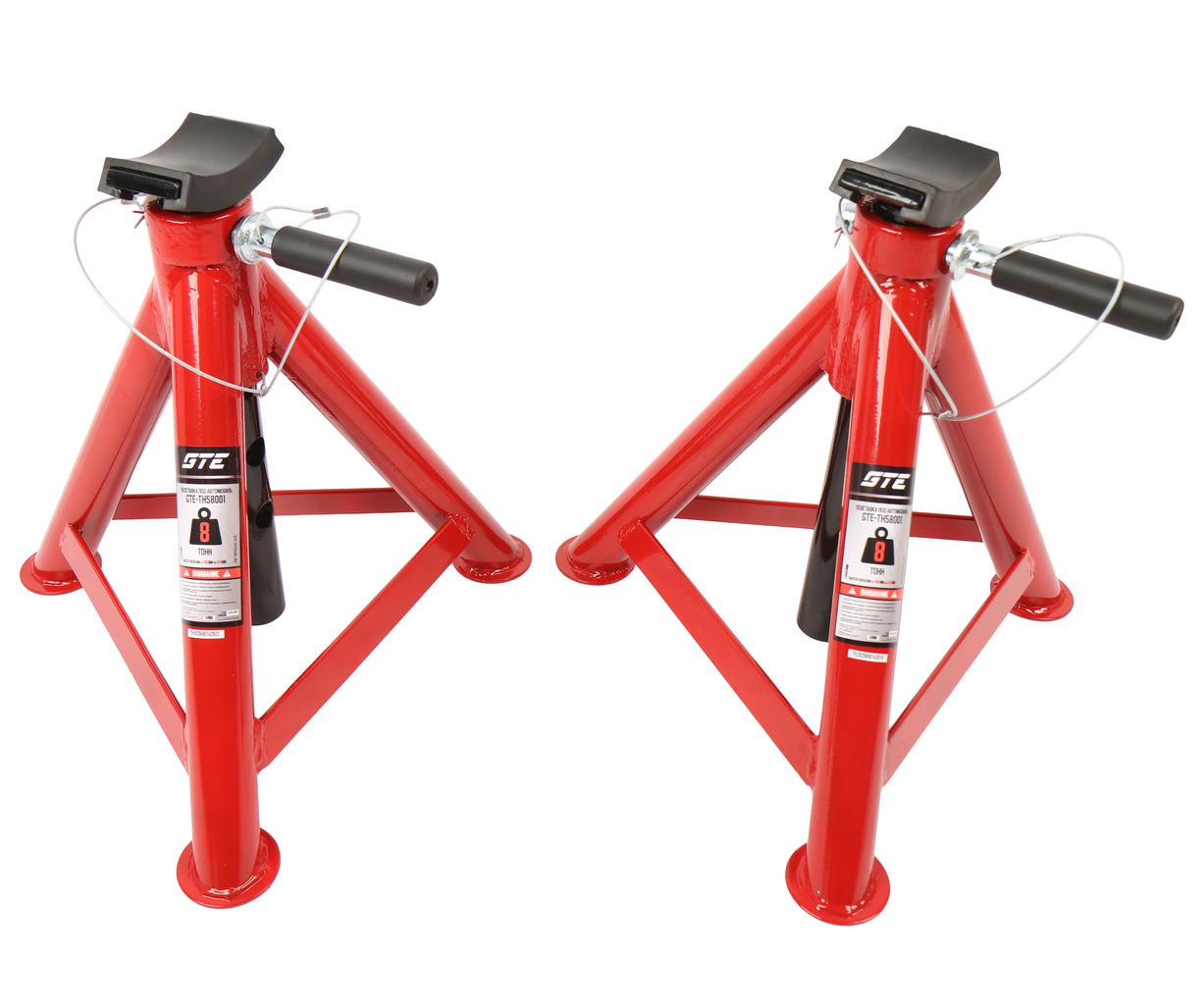 Стойка ремонтная 8т h=385-600мм 2шт GTE