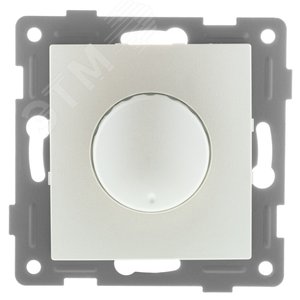 GUSI Bravo МЕХАНИЗМ диммера, 500 W, с накладкой и воротком, скрытая установка. Цвет шампань