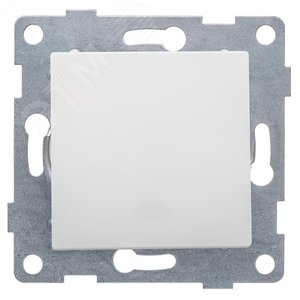 GUSI Ugra механизм выключателя 1кл. перекрестный, скрытая  установка,  10А, 250В. Цвет: белый.