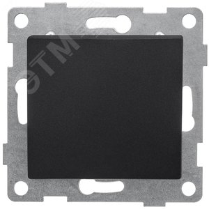 GUSI Bravo механизм переключателя (проходной) 1кл., скрытая  установка,  10А, 250В. Цвет: графит.