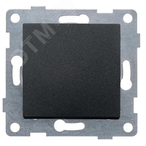 GUSI Ugra механизм выключателя 1кл., скрытая  установка,  10А, 250В. Цвет: графит.