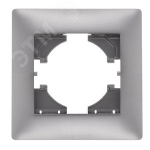 GUSI Bravo РАМКА 1-местная,  цвет  серебро.